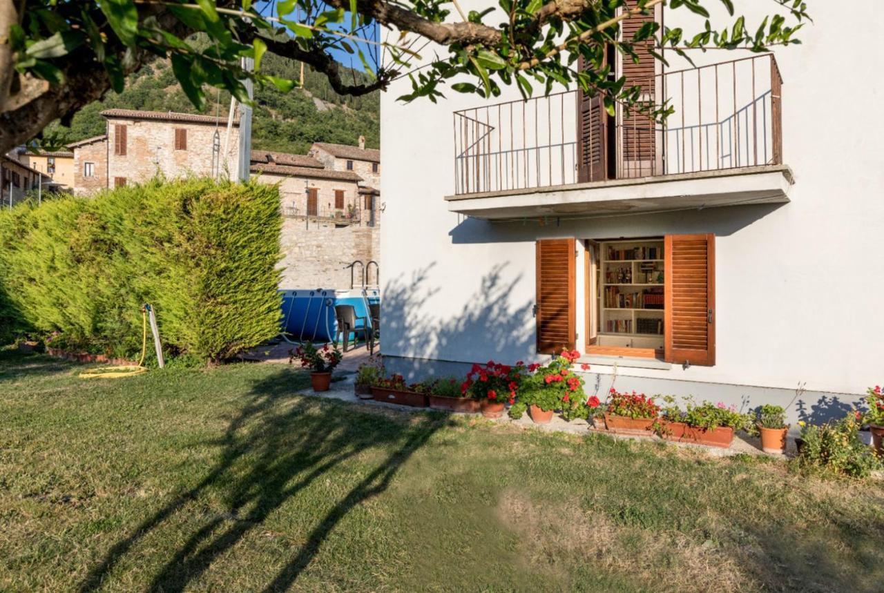 Borgo Santa Lucia Apartment With Private Parking & Garden Gubbio Exterior photo